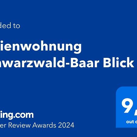 Ferienwohnung Schwarzwald-Baar Blick 도나우에싱겐 외부 사진