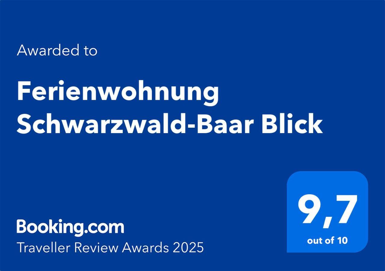 Ferienwohnung Schwarzwald-Baar Blick 도나우에싱겐 외부 사진